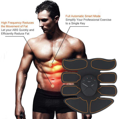 EMS Ab Muscle Stimulator Trainer | Smart Abs Toning Belt for Fast Core Sculpting & Home Fitness Workouts