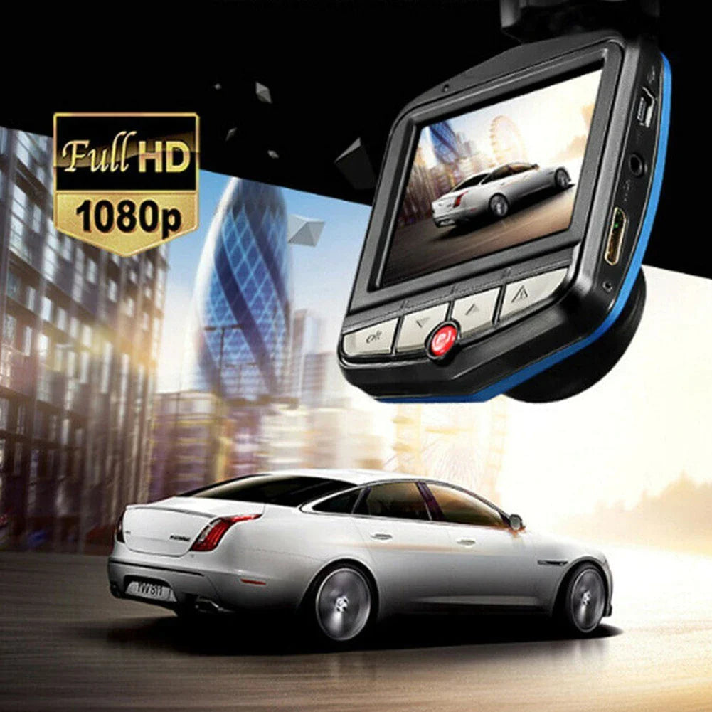 2.4" Full HD 1080P Dash Cam | Night Vision Car DVR with G-Sensor, 170° Wide Angle, Loop Recording & Motion Detection