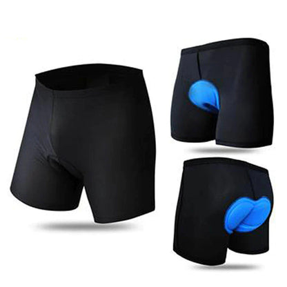 3D Padded Cycling Shorts for Men & Women | Breathable Gel Bike Underwear for Long Rides & Comfort Fit