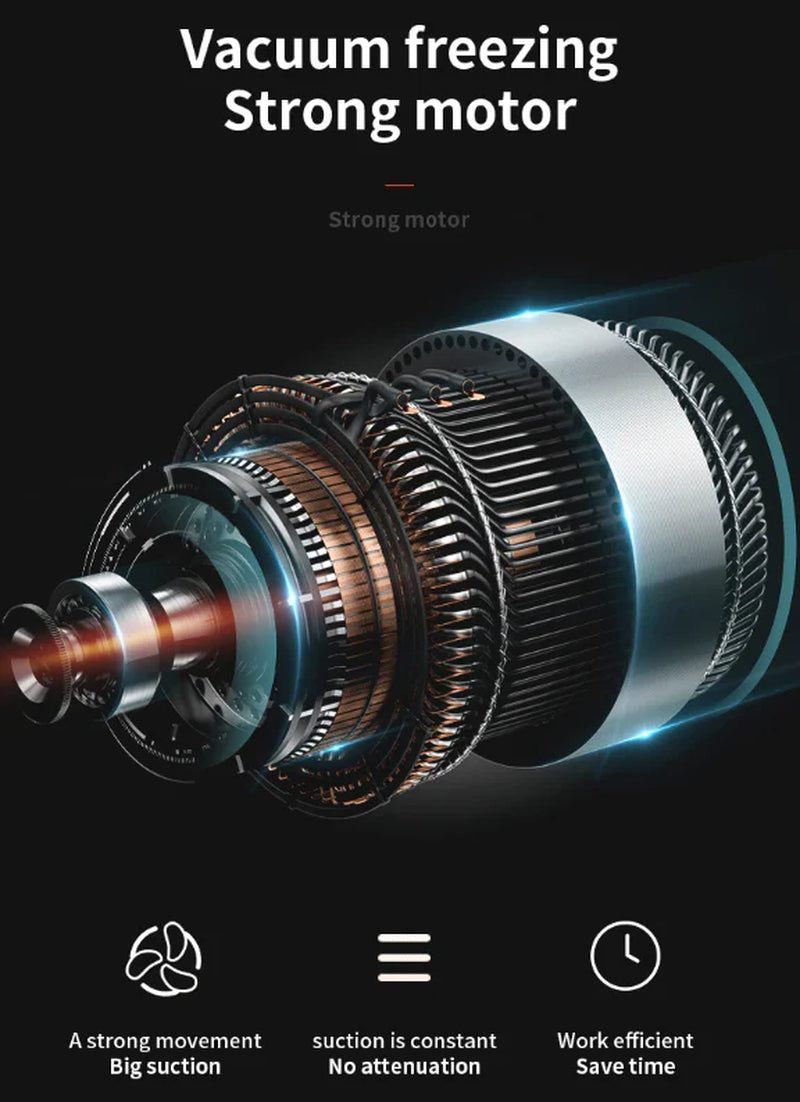 Vacuum Sealer Machine | Automatic Food Saver with 15 Seal Bags | Keep Food Fresh 10X Longer | Dry & Wet Mode | Fast & Compact Kitchen Sealer