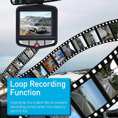 2.4" Full HD 1080P Dash Cam | Night Vision Car DVR with G-Sensor, 170° Wide Angle, Loop Recording & Motion Detection