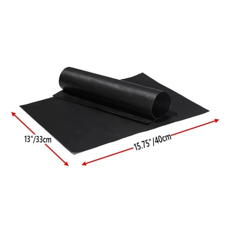 BBQ Grill Mat Non-Stick Reusable Pad | Teflon Heat-Resistant Barbecue Liner for Outdoor Cooking & Baking (40×33 cm)