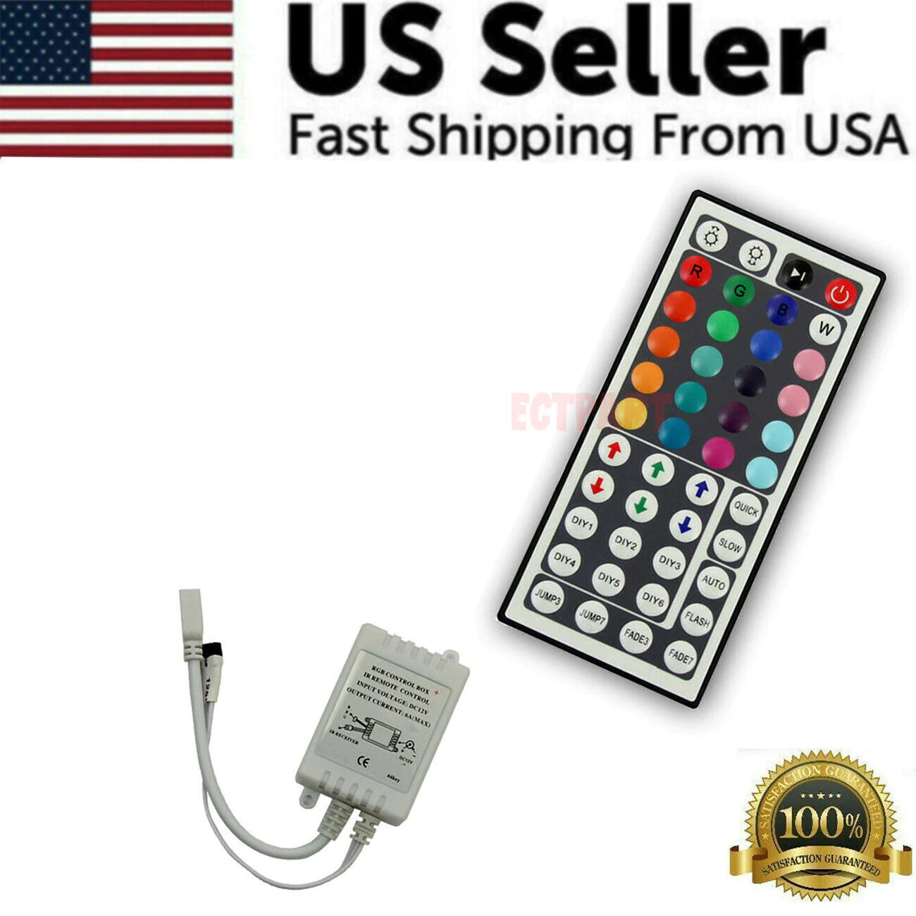 32FT Flexible RGB LED SMD Strip Light with Remote Control for Home, TV, Party, and Bar Decor