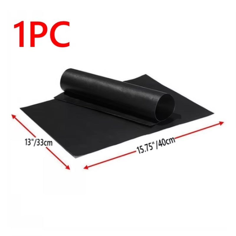 BBQ Grill Mat Non-Stick Reusable Pad | Teflon Heat-Resistant Barbecue Liner for Outdoor Cooking & Baking (40×33 cm)