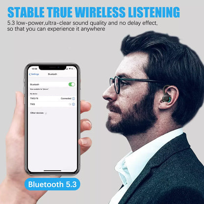 Professional Translation Earbuds with Real-Time Online and Offline Support for 144 Languages