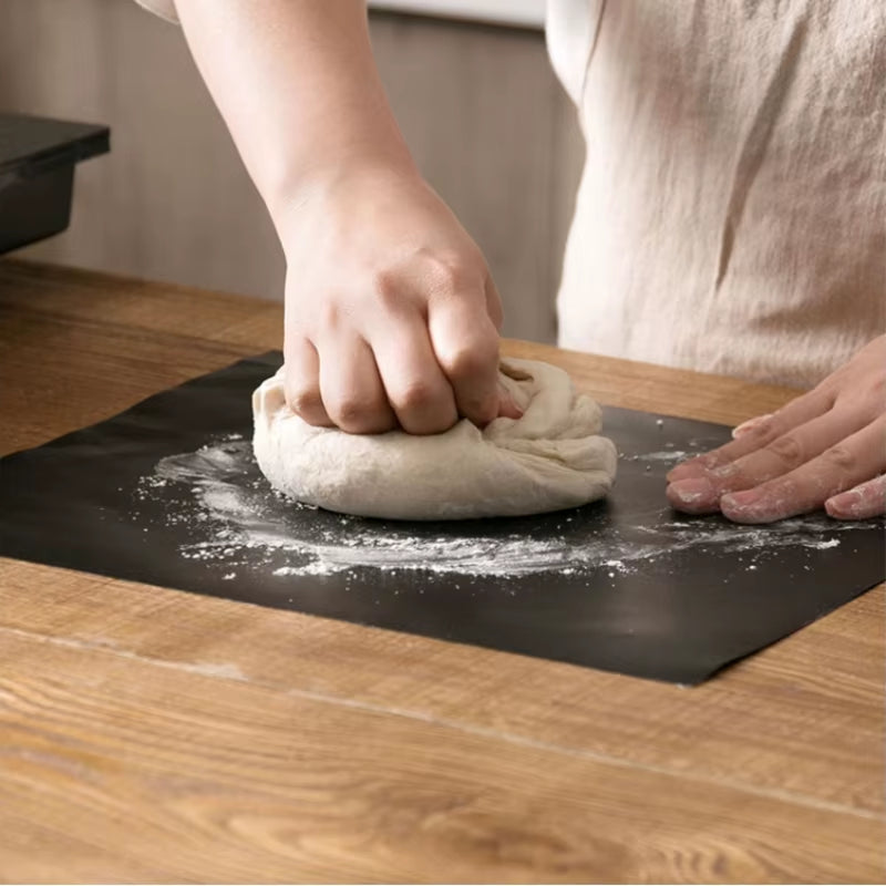 BBQ Grill Mat Non-Stick Reusable Pad | Teflon Heat-Resistant Barbecue Liner for Outdoor Cooking & Baking (40×33 cm)