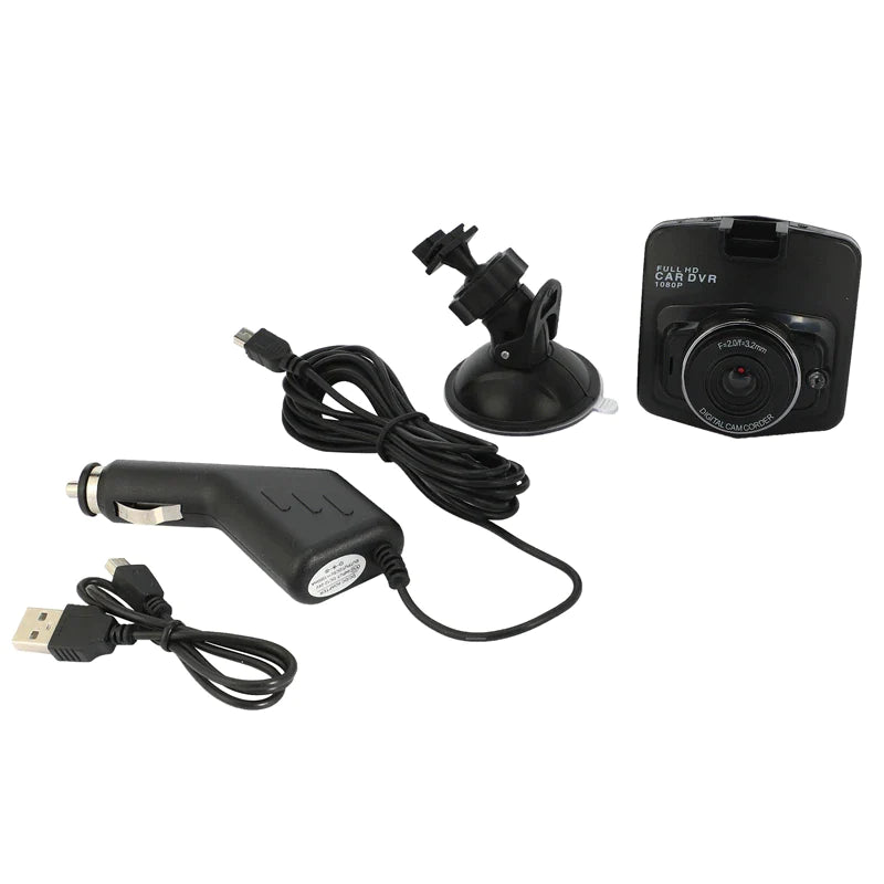 2.4" Full HD 1080P Dash Cam | Night Vision Car DVR with G-Sensor, 170° Wide Angle, Loop Recording & Motion Detection