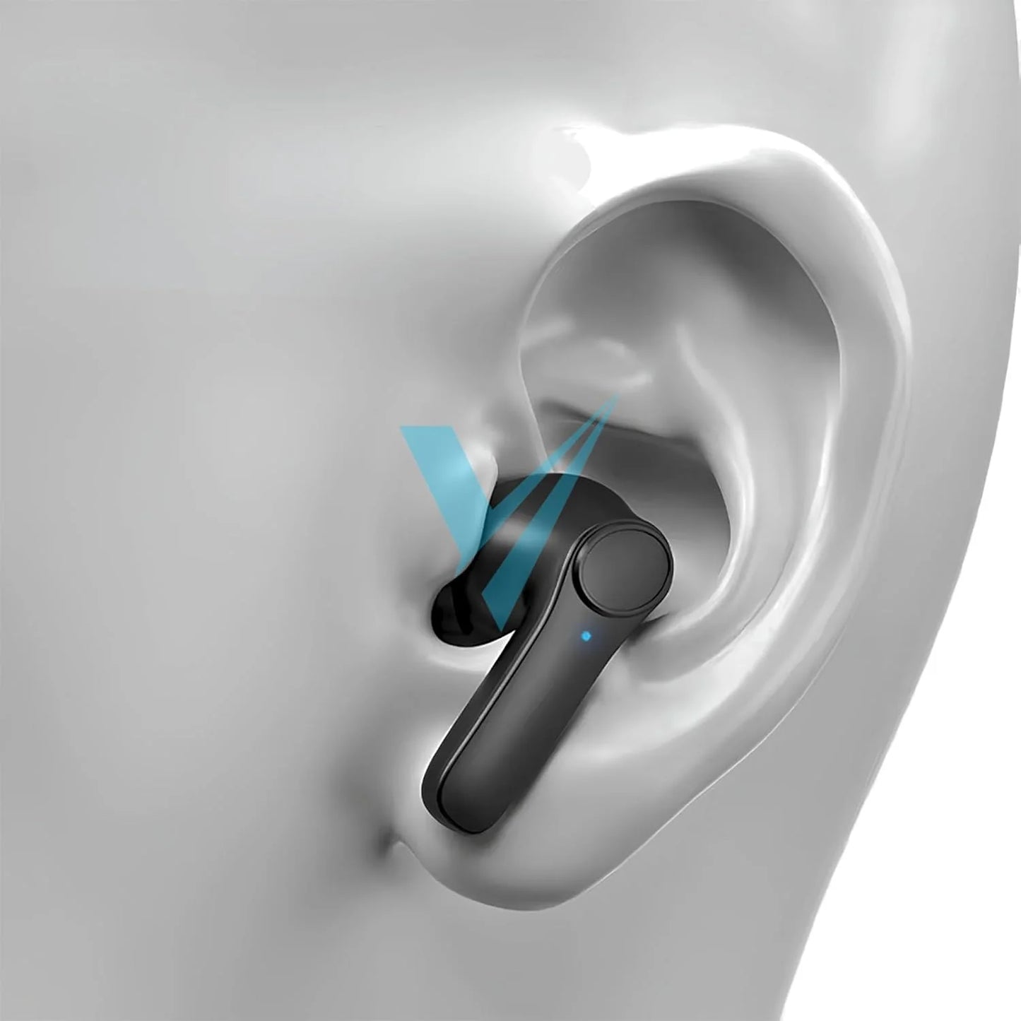 Real-Time Translator Earbuds | 144-Language AI Translation Bluetooth 5.0 Earphones | Noise-Canceling, Touch Control, Fast Charging Travel Headset