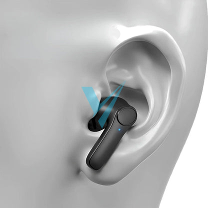 Real-Time Translator Earbuds | 144-Language AI Translation Bluetooth 5.0 Earphones | Noise-Canceling, Touch Control, Fast Charging Travel Headset