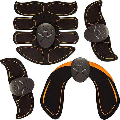 EMS Ab Muscle Stimulator Trainer | Smart Abs Toning Belt for Fast Core Sculpting & Home Fitness Workouts