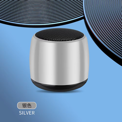 Mini Bluetooth Speaker | Portable Wireless Metal Subwoofer with Hi-Fi Bass & 3W Sound – Outdoor & Travel Audio - OmniChase