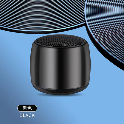 Mini Bluetooth Speaker | Portable Wireless Metal Subwoofer with Hi-Fi Bass & 3W Sound – Outdoor & Travel Audio - OmniChase