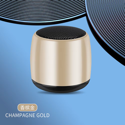 Mini Bluetooth Speaker | Portable Wireless Metal Subwoofer with Hi-Fi Bass & 3W Sound – Outdoor & Travel Audio - OmniChase