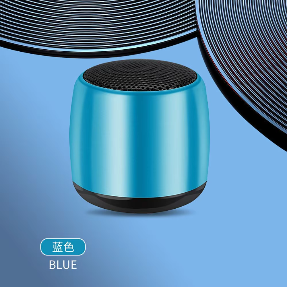 Mini Bluetooth Speaker | Portable Wireless Metal Subwoofer with Hi-Fi Bass & 3W Sound – Outdoor & Travel Audio - OmniChase