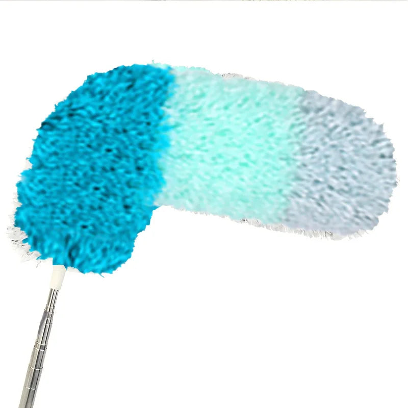 Telescopic Microfiber Duster – Extendable Ceiling & Fan Cleaner with Adjustable Handle | Washable, Flexible, and No-Climb Dusting Tool for Home & Office