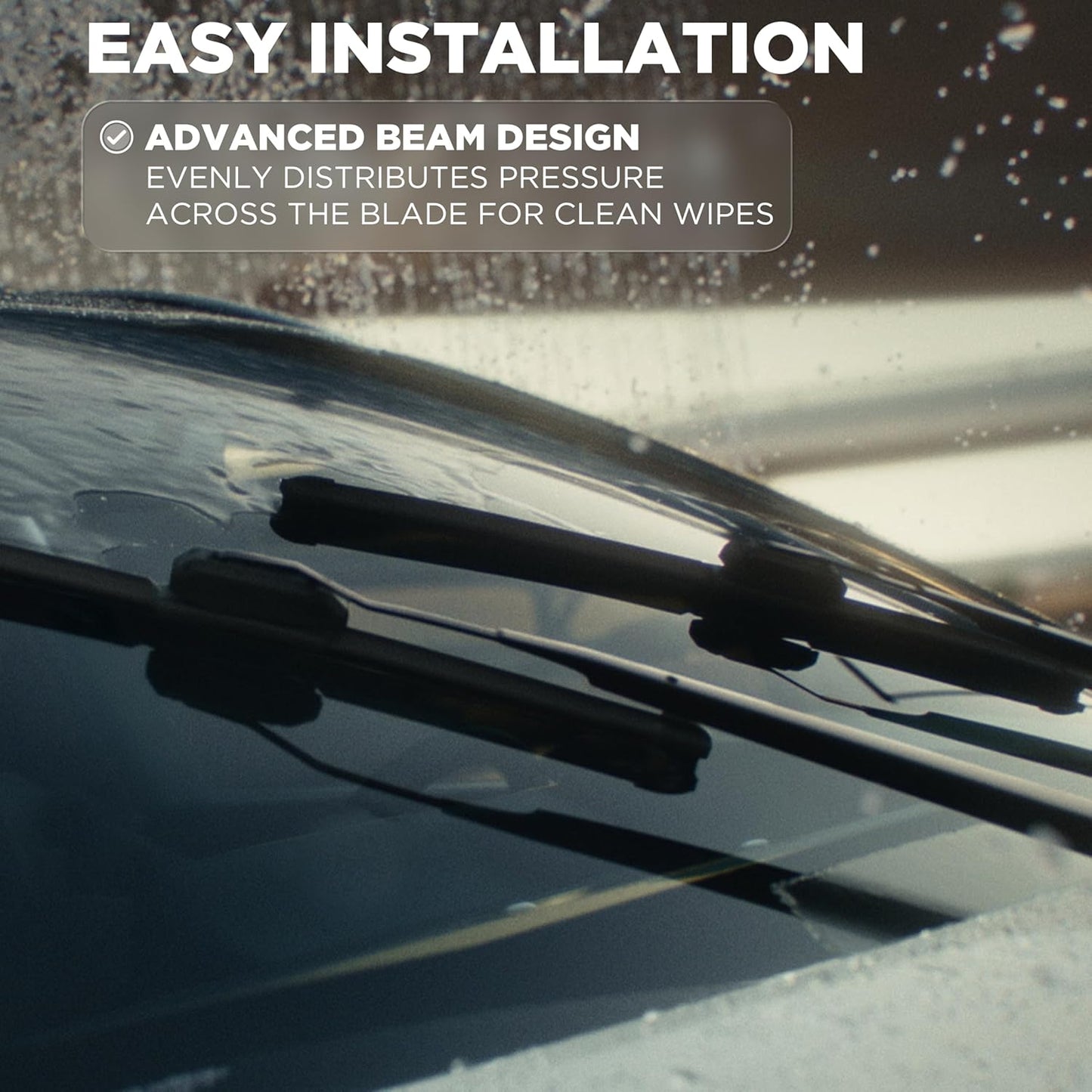 Rain-X Repellency 22" Water-Repellent Wiper Blades | New Latitude Upgrade for Clearer, Safer Driving in Rain, Snow & All Weather