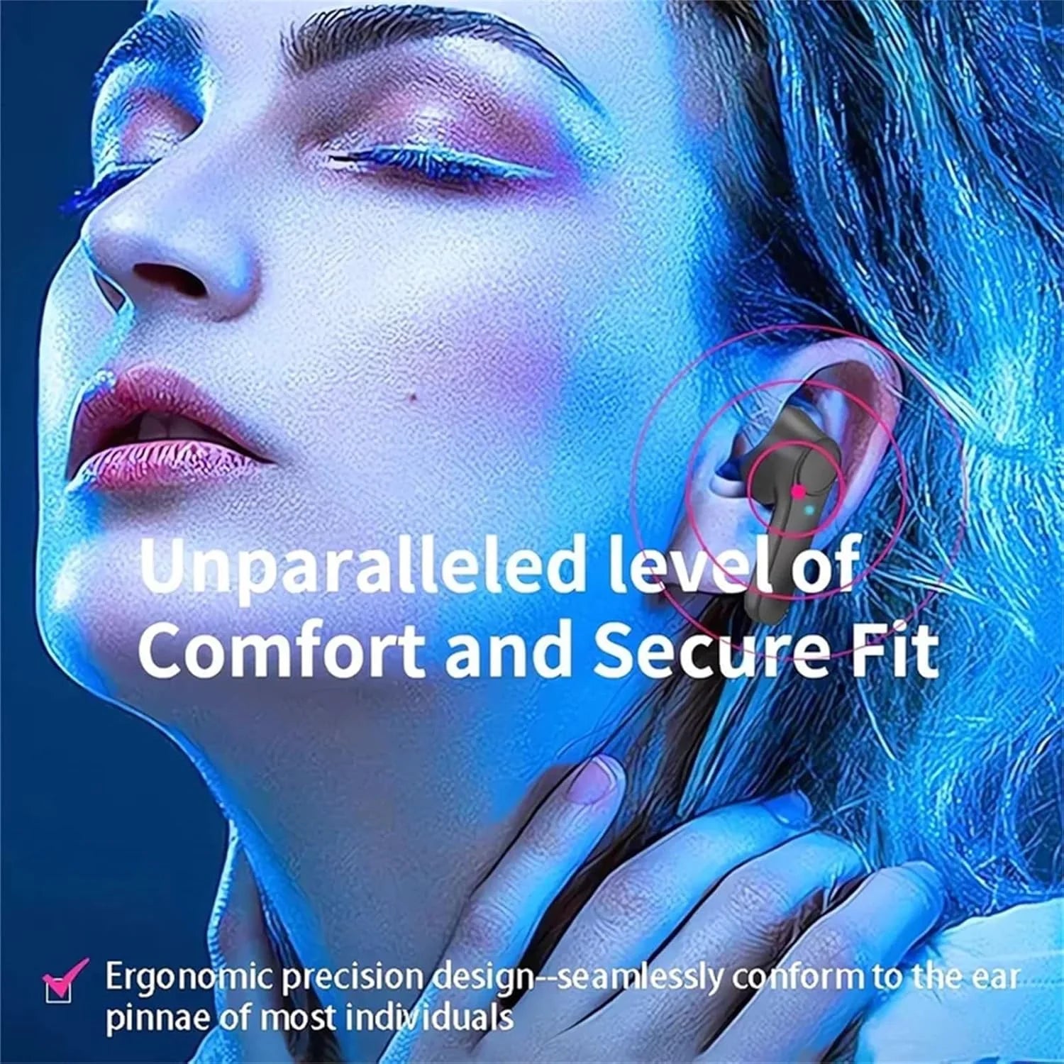 Real-Time Translator Earbuds | 144-Language AI Translation Bluetooth 5.0 Earphones | Noise-Canceling, Touch Control, Fast Charging Travel Headset