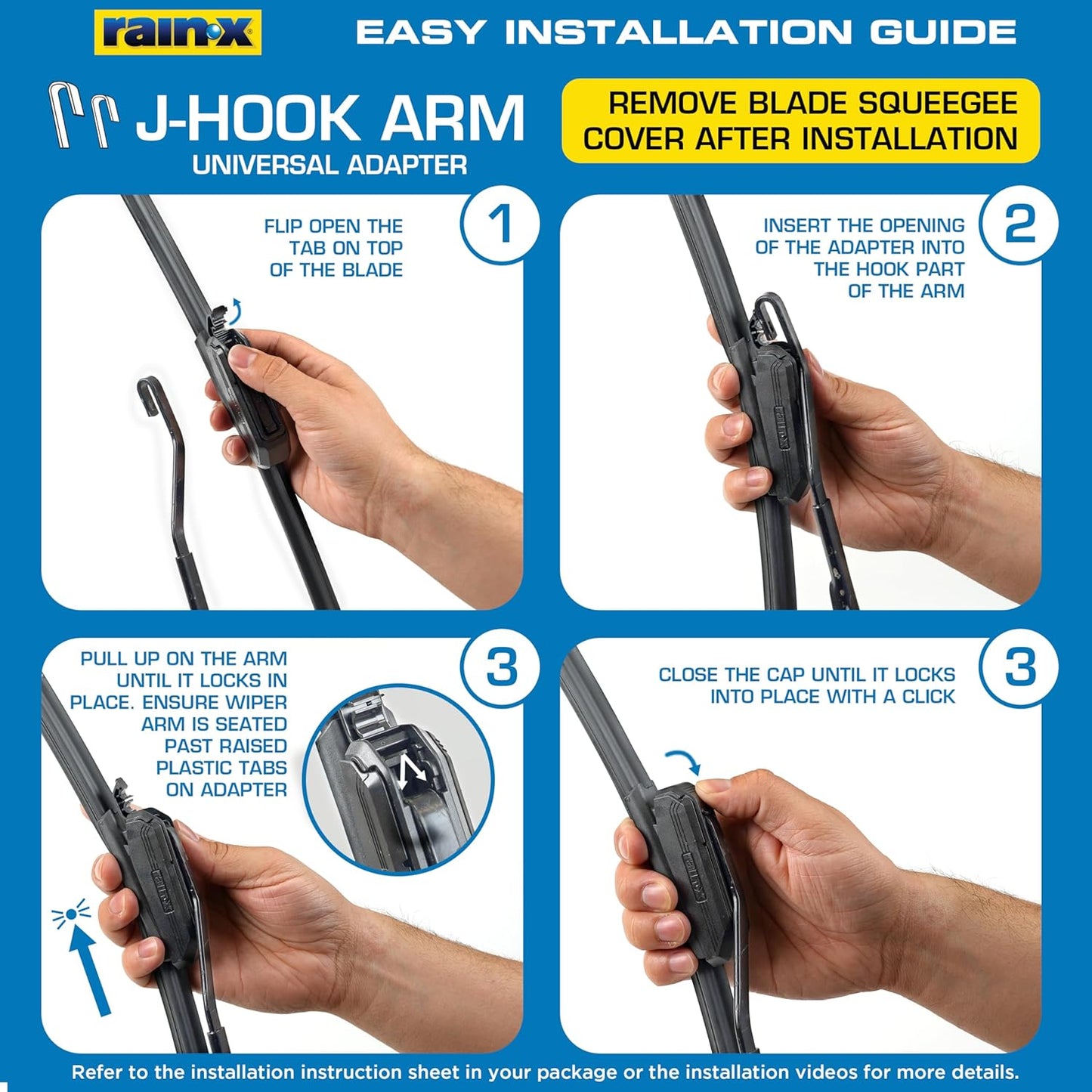 Rain-X Repellency 22" Water-Repellent Wiper Blades | New Latitude Upgrade for Clearer, Safer Driving in Rain, Snow & All Weather