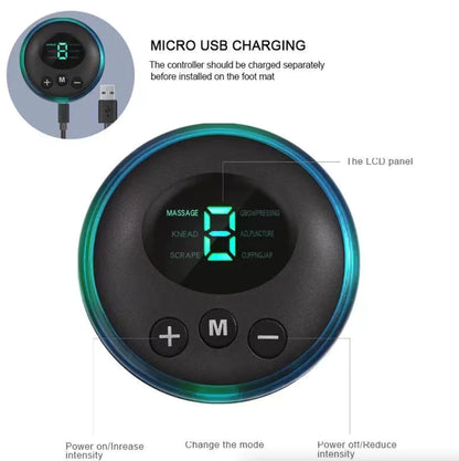Electric Deep Tissue Foot Massager for Muscle Relaxation and Leg Reshaping