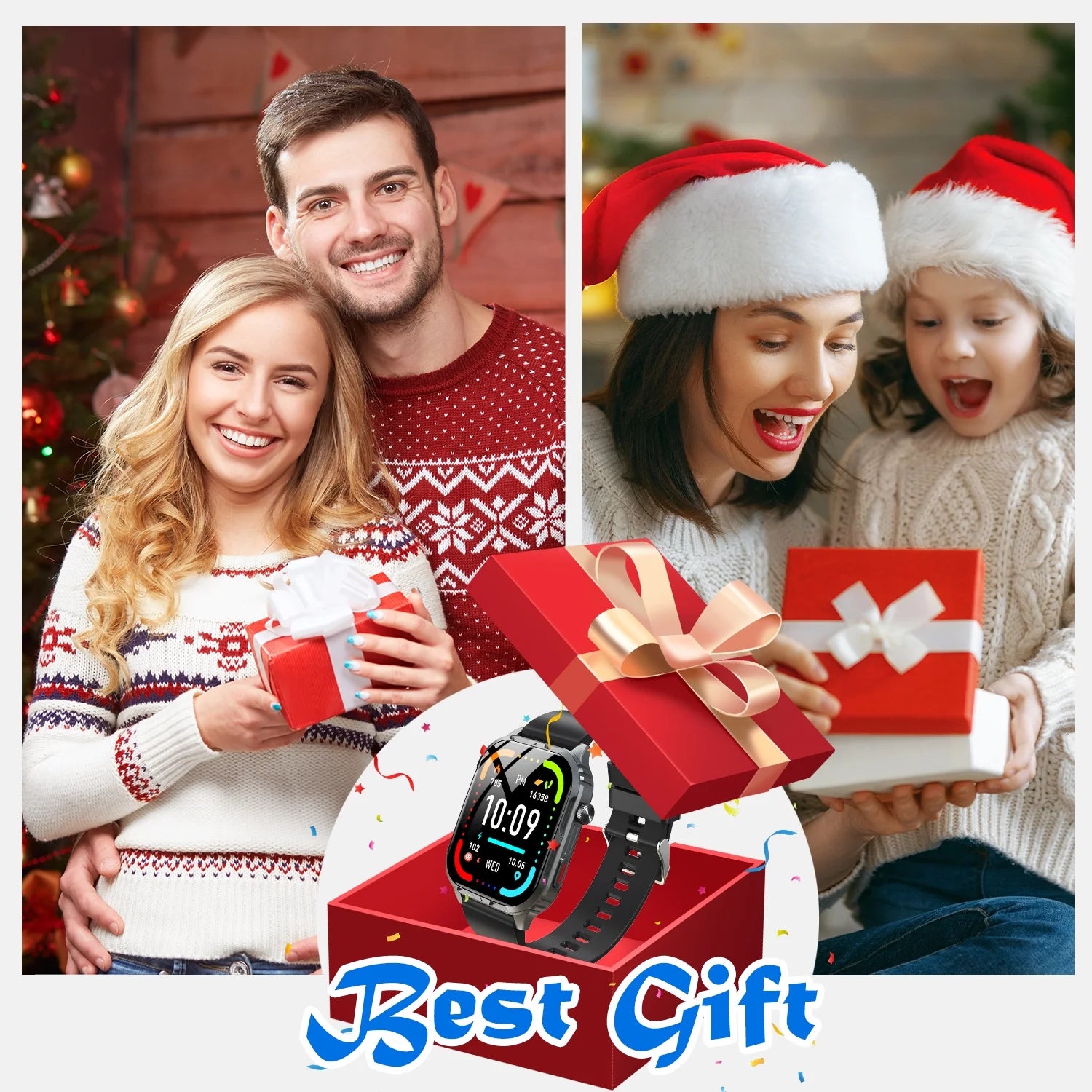 H5 Smart Watch – Bluetooth Call Smartwatch for Men & Women | IP68 Waterproof Fitness Tracker with 100+ Sports Modes, HD Display & Long Battery Life