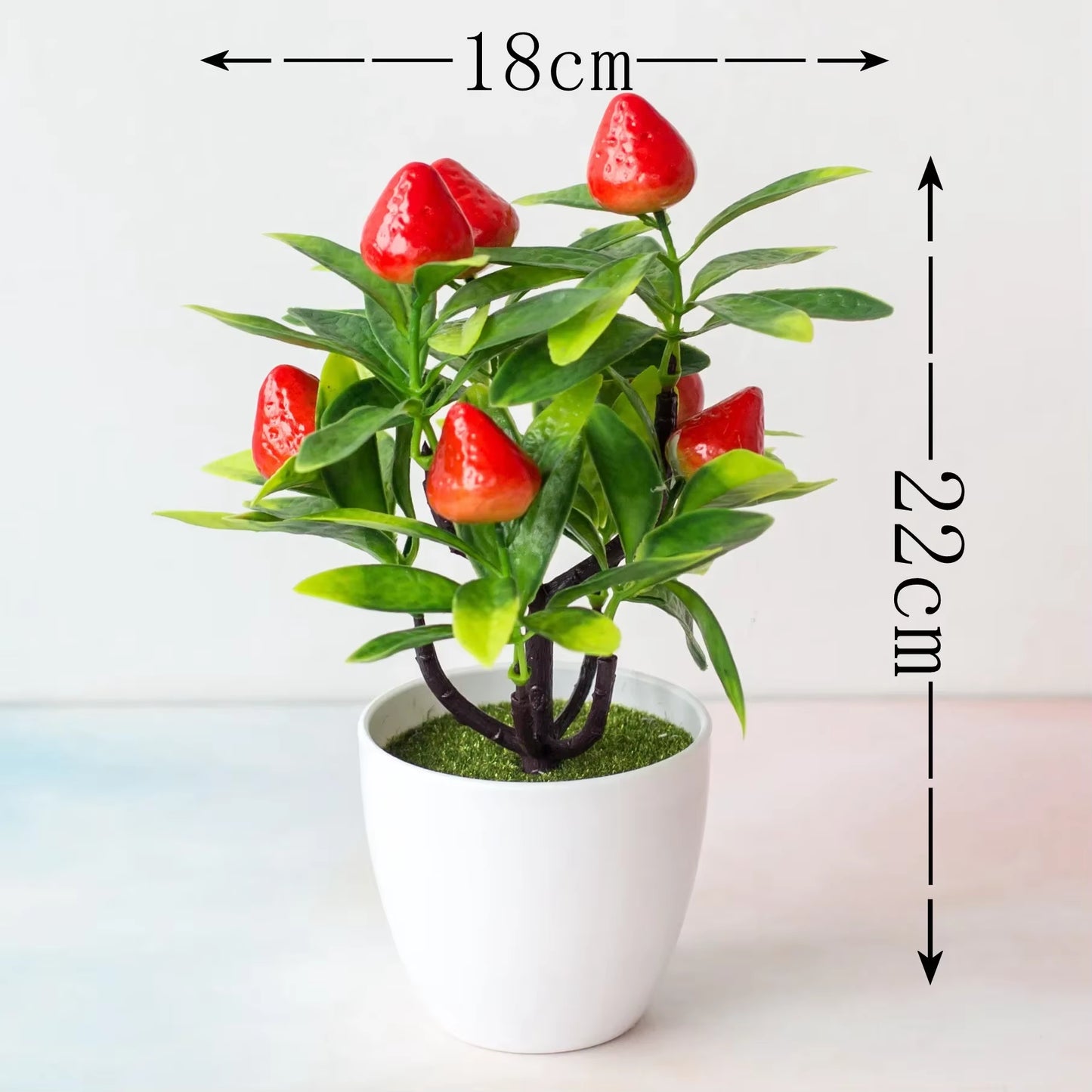 Artificial Bonsai Tree – Realistic Mini Potted Plant Decor for Home, Office & Garden | 6 Colors Available