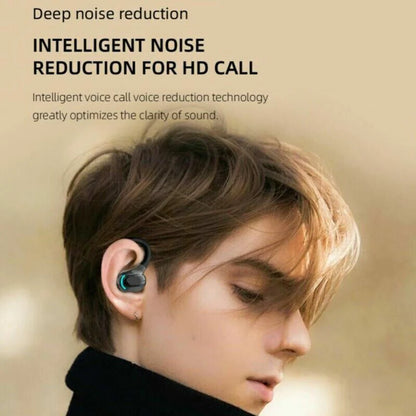 Bluetooth 5.1 Wireless Earbuds with Stereo Sound and Ear Hook Design