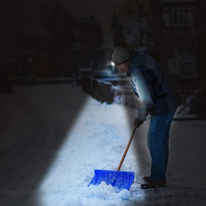 Unisex LED Beanie Hat with USB Rechargeable Light – Warm Winter Knit Cap for Men & Women | Perfect Gift for Dad, Outdoor Work, Camping, and Night Runs