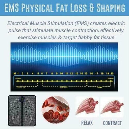 Electric Deep Tissue Foot Massager for Muscle Relaxation and Leg Reshaping