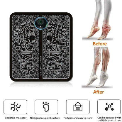 Electric Deep Tissue Foot Massager for Muscle Relaxation and Leg Reshaping